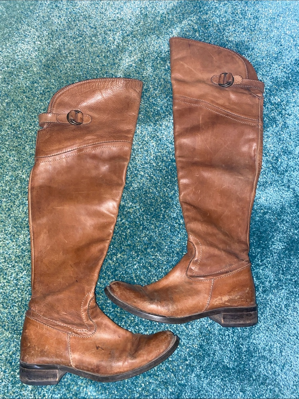 Lavorazione Artigiana Leather Knee High Boots EU 36